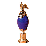 blue enamel seal